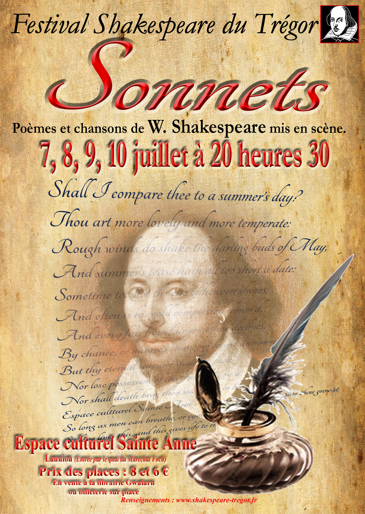 Les Sonnets (Shakespeare du Trégor)