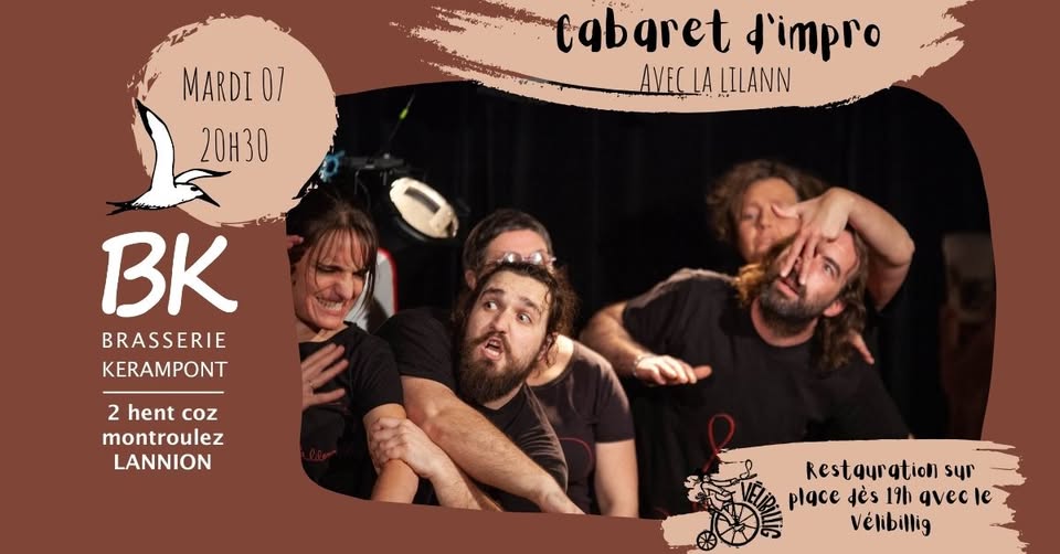 Cabaret d'Impro à la BK le 7 janvier