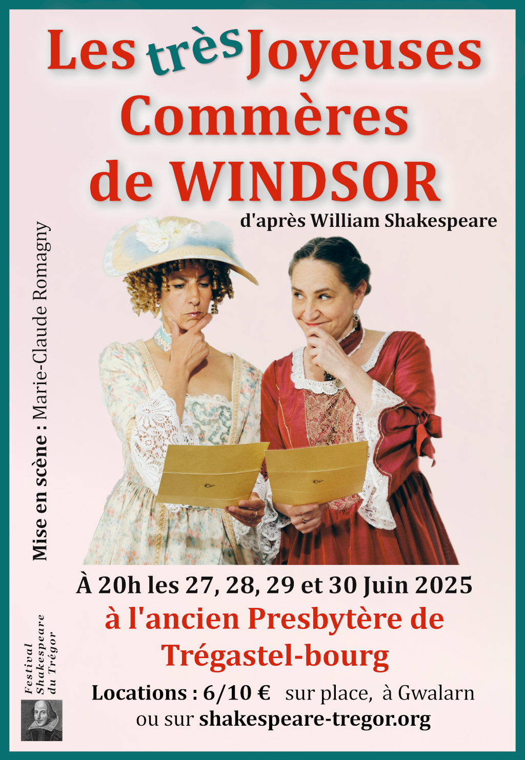 Festival Shakespeare en Trégor présente : Les très Joyeuses Commères de Windsor