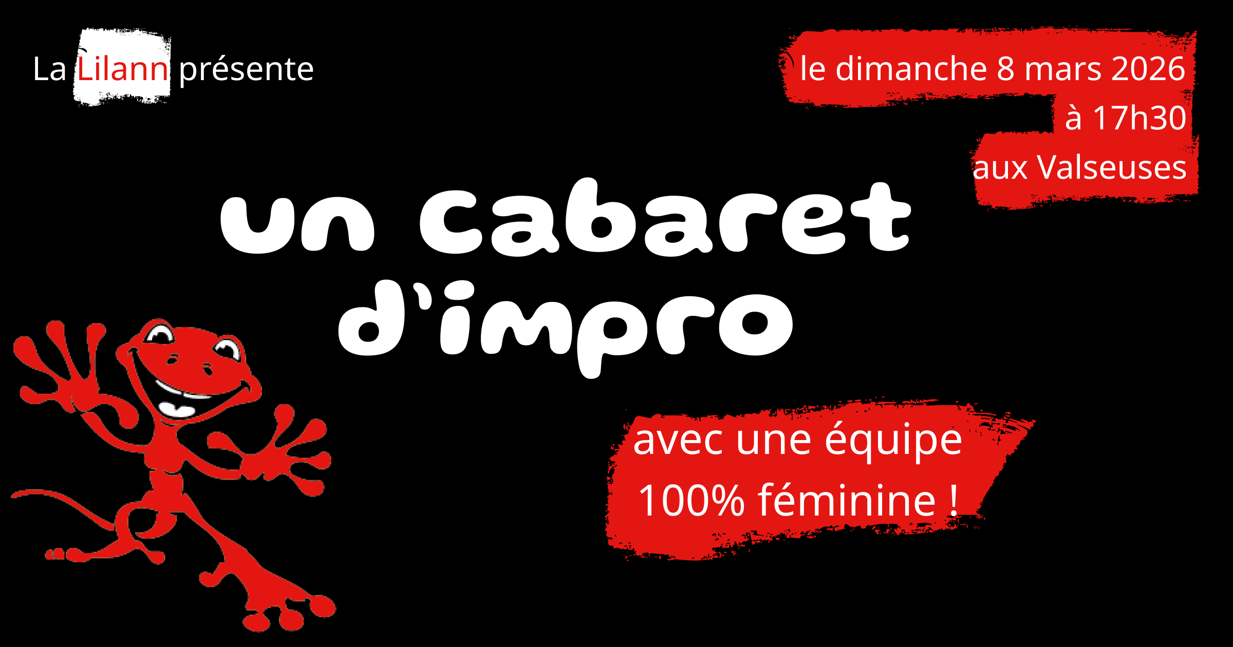Cabaret d'impro aux Valseuses
