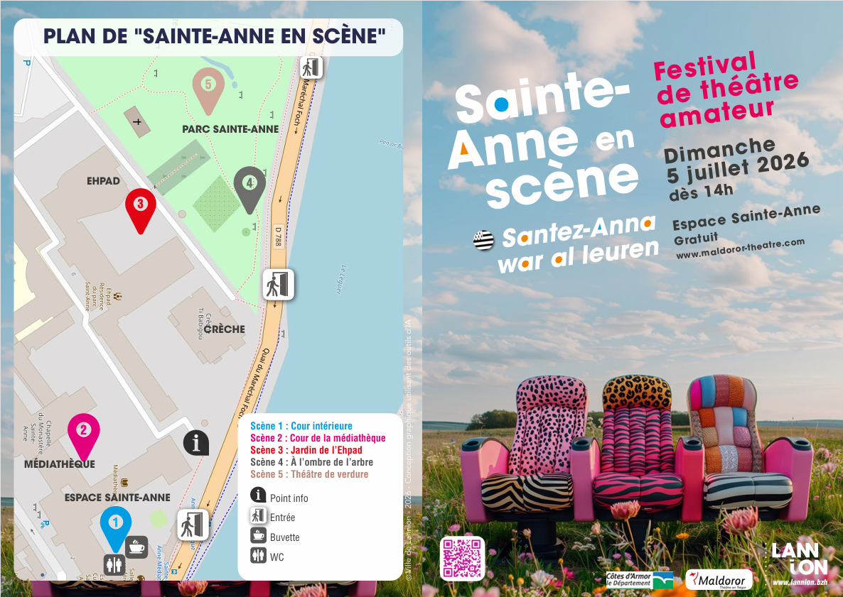 Flyer Sainte Anne en Scène 2026